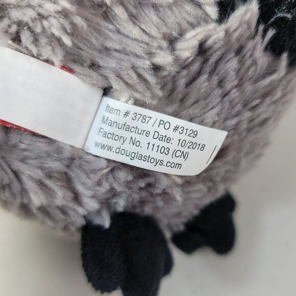 2/$15 Douglas Realistic Penguin Plush Chick Cuddles Gray Black 6.5" 2017 #3787 - Picture 9 of 10